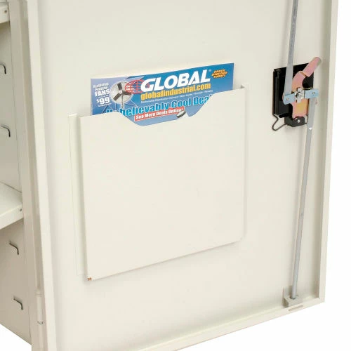 Buy ๐คฉ Global Industrial™ Wall Storage Cabinet Assembled 19-7/8"W x 14-1/4"D x 32-3/4"H White ๐ - Image 5