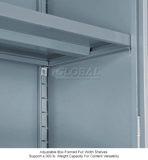 Brand new โ Global Industrial™ Storage Cabinet With Expanded Metal Door Assembled 36x18x78 Gray ๐ฅฐ - Image 22
