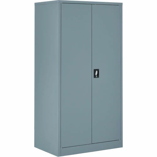 New 👍 Global Industrial™ Wardrobe Cabinet Assembled 36x24x72 Gray 🎉 - Image 3