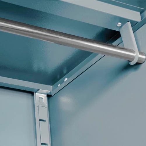 New 👍 Global Industrial™ Wardrobe Cabinet Assembled 36x24x72 Gray 🎉 - Image 13