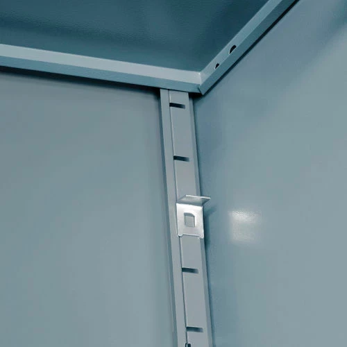 New 👍 Global Industrial™ Wardrobe Cabinet Assembled 36x24x72 Gray 🎉 - Image 14