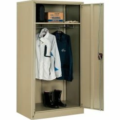 Top 10 ๐ Global Industrial™ Wardrobe Cabinet Assembled 36x24x72 Tan ๐