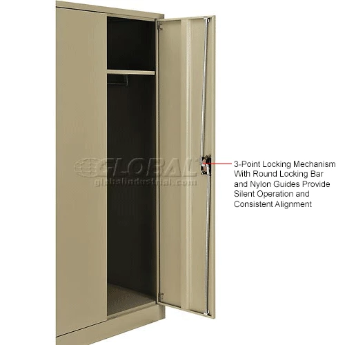 Top 10 ๐ Global Industrial™ Wardrobe Cabinet Assembled 36x24x72 Tan ๐ - Image 17
