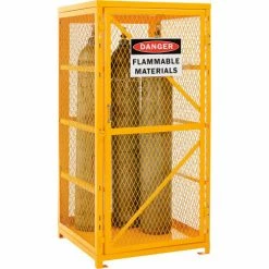 Brand new 😉 Global Industrial™ Cylinder Storage Cabinet With Manual Close Single Door, 9 Cylinder Cap. 🔥