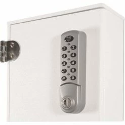 Flash Sale ❤️ Omnimed® Small Patient E-Lock Security Wall Cabinet,1 Adjustable Shelf 7-1/2"W x 4"D x 10-1/2"H 😍