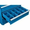 Wholesale 🔥 Global Industrial™ Dividers for 8"H Drawer of Modular Drawer Cabinet 36"Wx24"D, Blue ⌛