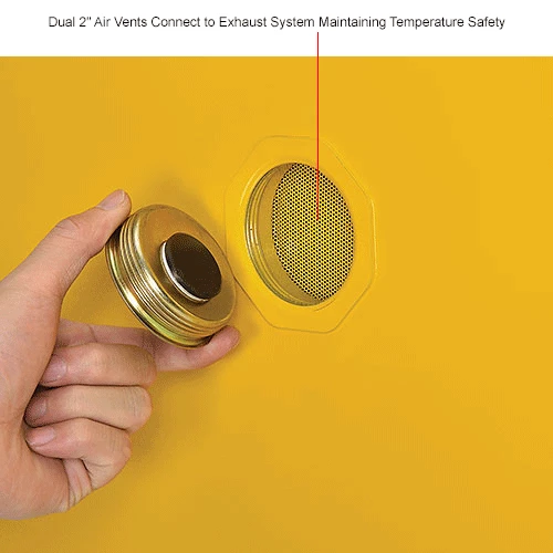 Budget ๐ Global Industrial Flammable Cabinet, Self Close Single Door, 16 Gallon, 23"Wx18"Dx44"H ๐งจ - Image 24