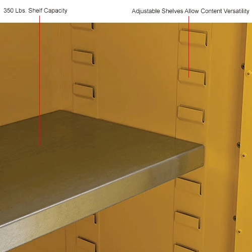 Budget ๐ Global Industrial Flammable Cabinet, Self Close Single Door, 16 Gallon, 23"Wx18"Dx44"H ๐งจ - Image 25