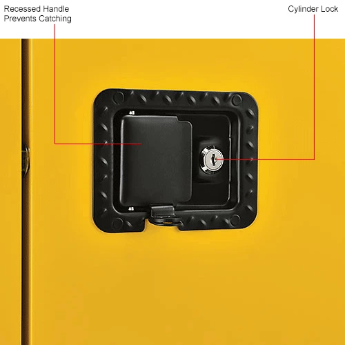 Budget ๐ Global Industrial Flammable Cabinet, Self Close Single Door, 16 Gallon, 23"Wx18"Dx44"H ๐งจ - Image 27