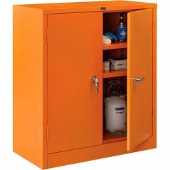 Wholesale ๐งจ Global Industrial Emergency Preparedness Cabinet, Counter Height, 36"Wx18"Dx42"H, Orange ๐