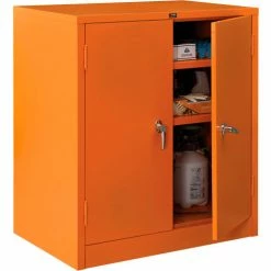 Cheapest ๐ Global Industrial Emergency Preparedness Cabinet, Counter Height, 36"Wx24"Dx42"H, Orange ๐
