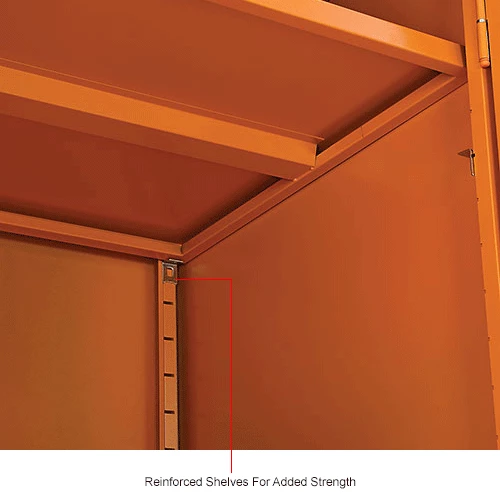 Cheapest ๐ Global Industrial Emergency Preparedness Cabinet, Counter Height, 36"Wx24"Dx42"H, Orange ๐ - Image 26