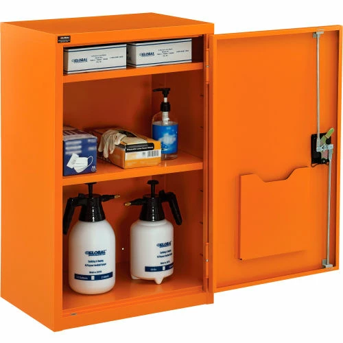 Wholesale ๐ Global Industrial Emergency Preparedness Cabinet, Wall Mount, 18"Wx12"Dx26"H, Orange ๐ - Image 4