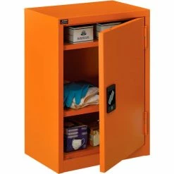 Cheap ⌛ Global Industrial™ Emergency Preparedness Cabinet, Wall Mount,19-7/8"Wx14-1/4"Dx32-3/4"H,Orange 💯