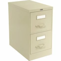 New ❤️ Global Furniture Group Global™ Vertical File Letter Size 2 Drawer 26-1/2"D, Desert Putty 🧨