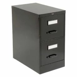 Flash Sale 👍 Global Furniture Group Global™ Vertical File Legal Size 2 Drawer 26-1/2"D, Black 😀