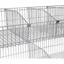Coupon 🥰 Nexel® Wire Shelf Basket Divider, 24"D x 10"H ⌛
