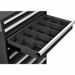 Top 10 🤩 Global Industrial™ Dividers for 5"H Drawer of Modular Drawer Cabinet 36"Wx24"D, Black 😉