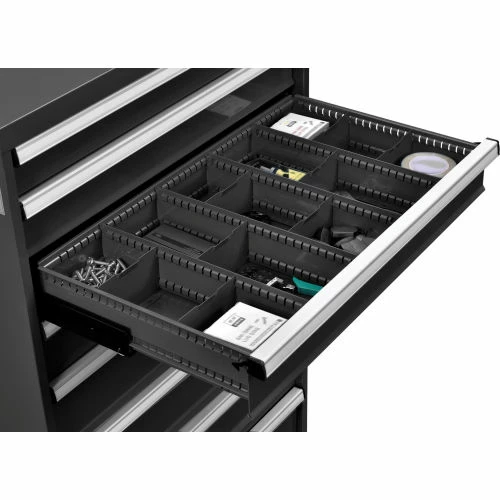 Top 10 π€© Global Industrial™ Dividers for 5"H Drawer of Modular Drawer Cabinet 36"Wx24"D, Black π - Image 2