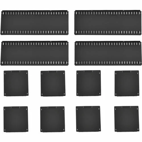 Hot Sale π₯ Global Industrial™ Dividers for 8"H Drawer of Modular Drawer Cabinet 36"Wx24"D, Black π₯° - Image 3