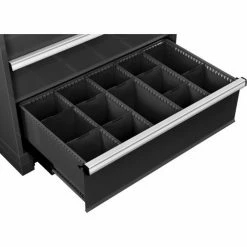 Budget 😀 Global Industrial™ Dividers for 10"H Drawer of Modular Drawer Cabinet 36"Wx24"D, Black 🤩