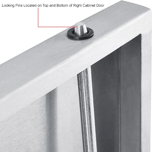 Discount ๐ Global Industrial Stainless Steel 430 Wall Cabinet, 30"W x 12"D x 30"H ๐ - Image 24