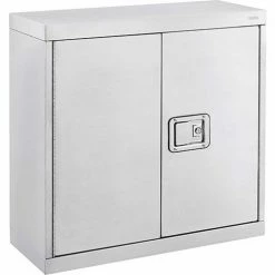 New 😀 Global Industrial Stainless Steel 304 Wall Cabinet, 30"W x 12"D x 30"H 🎉
