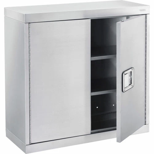Discount ๐ Global Industrial Stainless Steel 430 Wall Cabinet, 30"W x 12"D x 30"H ๐ - Image 4
