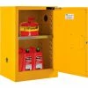 Buy 👏 Global Industrial™ Flammable Cabinet, Self Close Single Door, 12 Gallon, 23"Wx19"Dx35"H ✔️