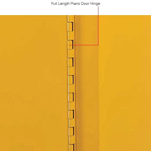 Buy 👏 Global Industrial Flammable Cabinet, Self Close Single Door, 12 Gallon, 23"Wx19"Dx35"H ✔️ - Image 24