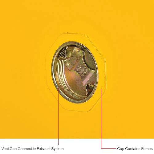 Buy 👏 Global Industrial Flammable Cabinet, Self Close Single Door, 12 Gallon, 23"Wx19"Dx35"H ✔️ - Image 29