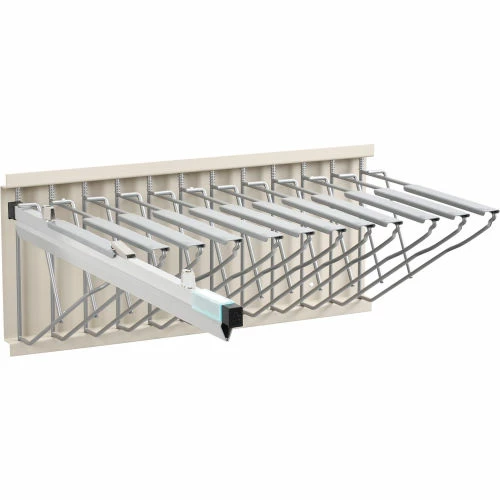 Cheapest ๐ Interion By Global Industrial Interion Pivot Wall Mount Blueprint Storage Rack With 12 Hangers & 12 30" Hanging Clamps ๐ฅ - Image 2