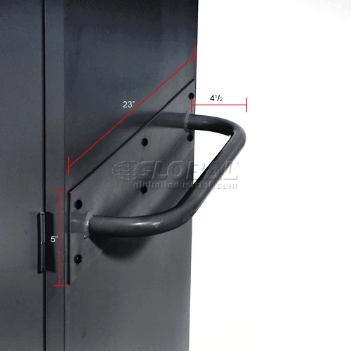 Buy ๐ฏ Sandusky Cabinet Push Handle TSH, Charcoal ๐ฅฐ - Image 5