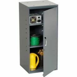 Cheapest ⭐ Durham Mfg. Durham Utility Wall Mount Cabinet 055-95 Dark Gray - 13-3/4"W x 12-3/4"D x 30"H 🌟