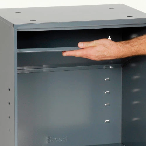 Coupon ๐ Durham Mfg. Durham Utility Wall Mount Cabinet 056-95 Dark Gray - 19-7/8"W x 14-1/4"D x 32-3/4"H โค๏ธ - Image 9