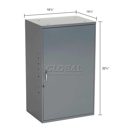 Coupon ๐ Durham Mfg. Durham Utility Wall Mount Cabinet 056-95 Dark Gray - 19-7/8"W x 14-1/4"D x 32-3/4"H โค๏ธ - Image 22