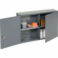 Cheapest 🔥 Durham Mfg. Durham Utility Wall Mount Cabinet 343-95 Dark Gray - 33-3/4"W x 8-1/2"D x 22-1/4"H ❤️