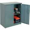 Promo 🎉 Global Industrial™ EZ Assemble Steel Storage Cabinet, 36"W x 18"D x 42"H, Gray ⌛