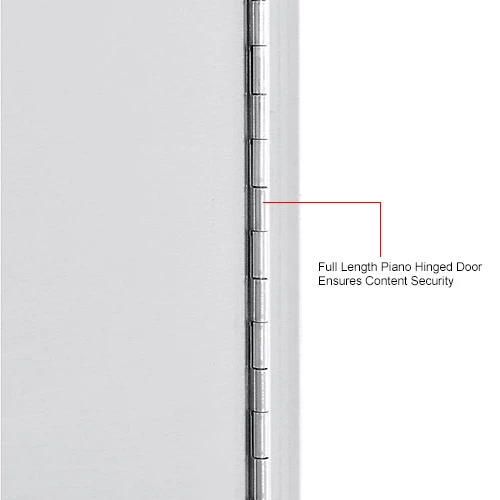 Buy ๐ Global Industrial™ Stainless Steel Medical Cabinet W/Double Key Locks, 14"Wx3-18"Dx17-18"H โ - Image 17