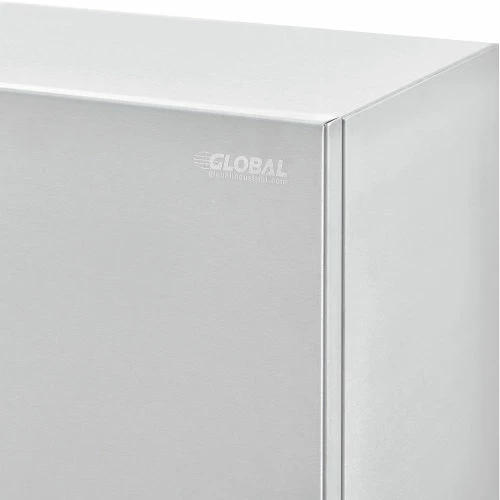 Best Pirce ๐ Global Industrial™ Stainless Steel Narcotics Cabinet W/Double Door/Double Lock, 16"Wx8"Dx24"H โจ - Image 10