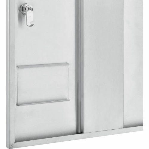 Best Pirce ๐ Global Industrial™ Stainless Steel Narcotics Cabinet W/Double Door/Double Lock, 16"Wx8"Dx24"H โจ - Image 14