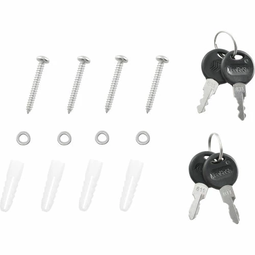 Best Pirce ๐ Global Industrial™ Stainless Steel Narcotics Cabinet W/Double Door/Double Lock, 16"Wx8"Dx24"H โจ - Image 15