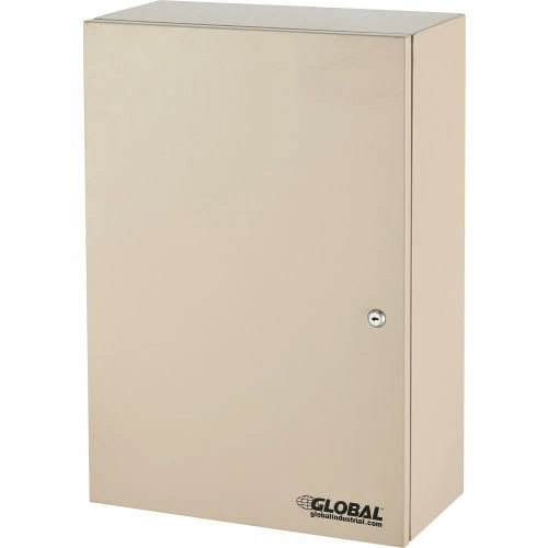 Flash Sale โค๏ธ Global Industrial Medium Narcotics Cabinet, Double Door/Double Lock, 16"W x 8"D x 24"H, Beige ๐ฏ - Image 5