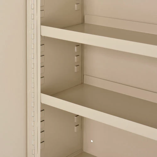 Flash Sale โค๏ธ Global Industrial Medium Narcotics Cabinet, Double Door/Double Lock, 16"W x 8"D x 24"H, Beige ๐ฏ - Image 6