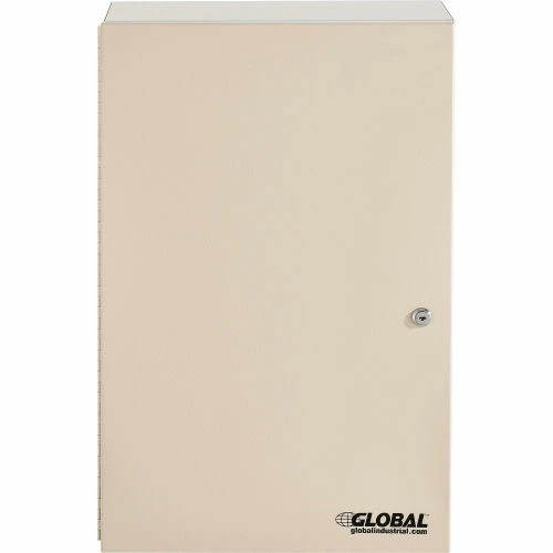 Flash Sale โค๏ธ Global Industrial Medium Narcotics Cabinet, Double Door/Double Lock, 16"W x 8"D x 24"H, Beige ๐ฏ - Image 9