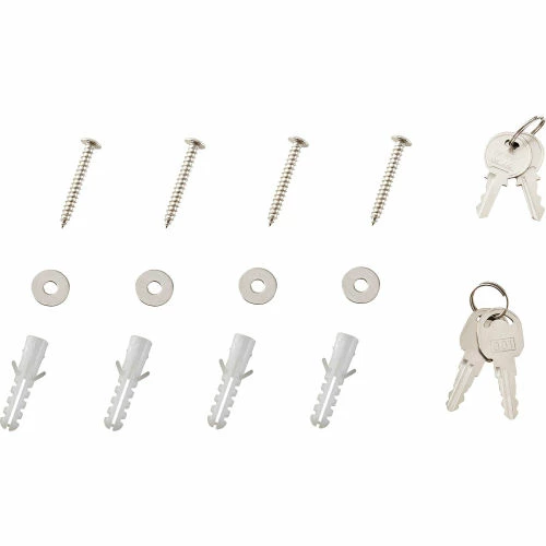 Flash Sale โค๏ธ Global Industrial Medium Narcotics Cabinet, Double Door/Double Lock, 16"W x 8"D x 24"H, Beige ๐ฏ - Image 15