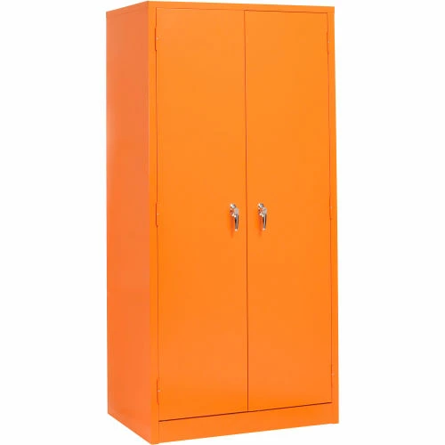 Coupon π Global Industrial Emergency Preparedness Cabinet, 36"Wx24"Dx78"H, Orange, Unassembled π - Image 2