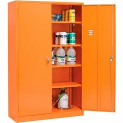 Best reviews of 👍 Global Industrial™ Emergency Preparedness Cabinet, 48"Wx18"Dx78"H, Orange, Unassembled 💯