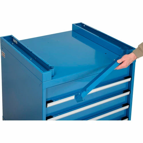 Best Pirce โ Global Industrial Cabinet Base For Modular Drawer Cabinet, Blue, 30"W x 27"D โญ - Image 3