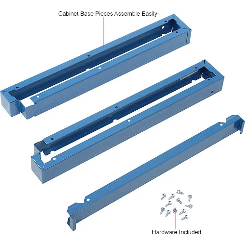 Best Pirce โ Global Industrial Cabinet Base For Modular Drawer Cabinet, Blue, 30"W x 27"D โญ - Image 10